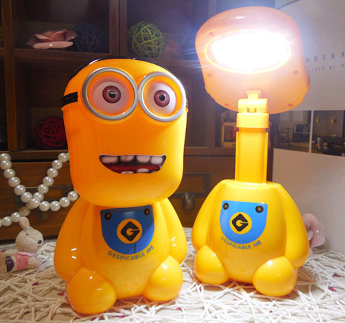 Lampu LED Meja Kartun Minion Despicable Me - Yellow 